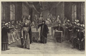 Spektakl pasyjny w Oberammergau w Bawarii autorstwa Matthew White Ridley
